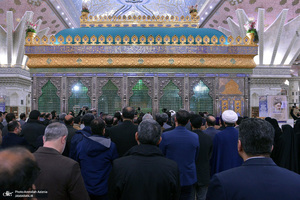 تجدید میثاق وزیر، معاونین و مدیران کل وزارت آموزش و پرورش با آرمان های حضرت امام (س)