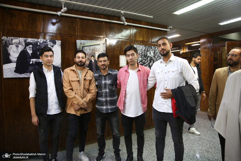 بازدید جمعی از دانشجویان عراقی و افغانستانی دانشگاه تهران جنوب از جماران