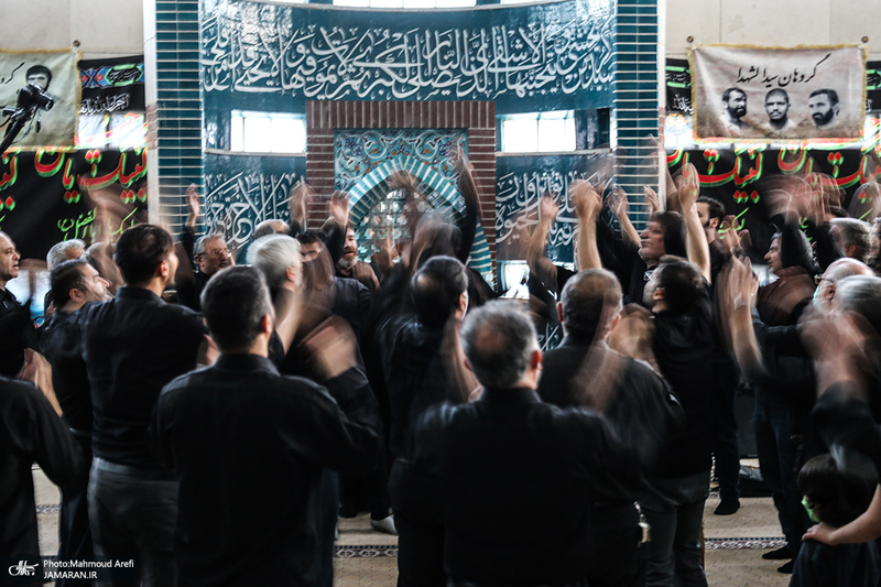 عزاداری شب عاشورای حسینی(ع) هیات گردان تخریب و گردانهای لشکر 27 محمد رسول الله(ص)