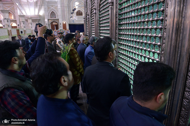 تجدید میثاق رئیس و مدیران سازمان نظام پرستاری کشور با آرمان های حضرت امام(س)