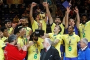 تیم ملی والیبال برزیل، قهرمان آمریکای جنوبی شد