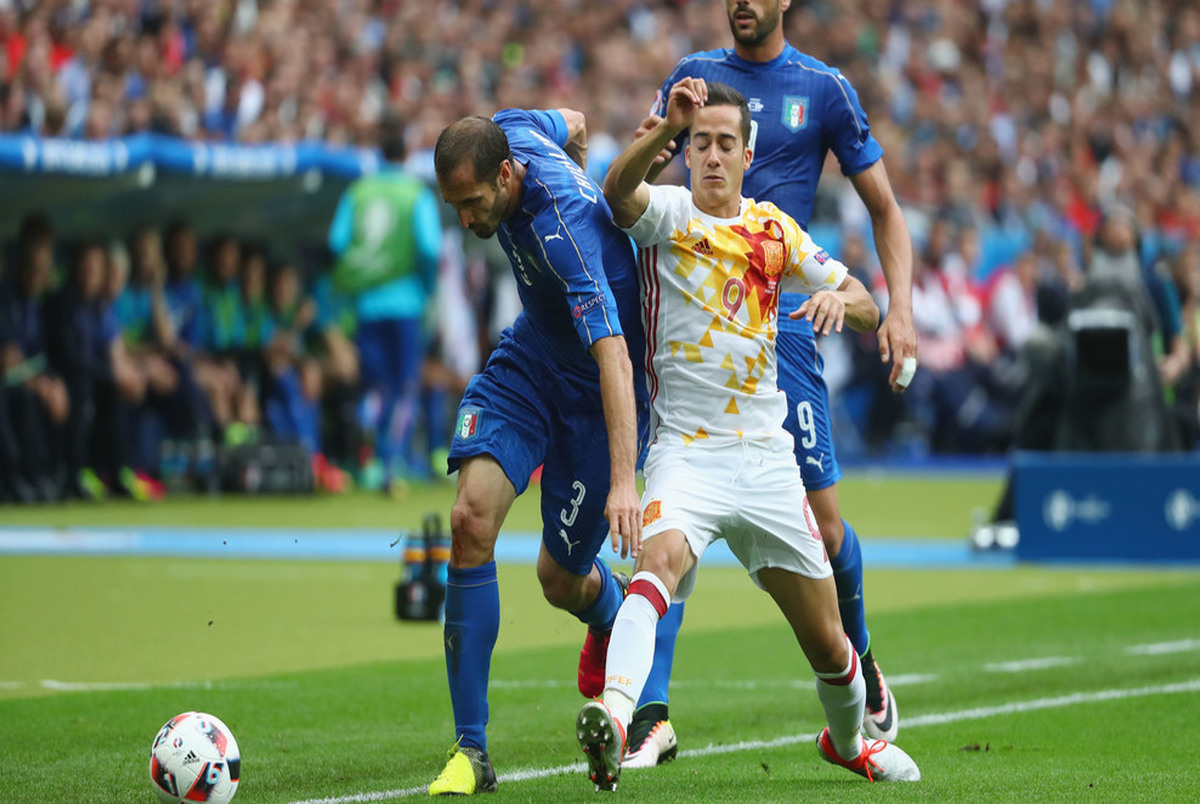 کیه‌لینی بازی برابر اسپانیا را از دست داد
