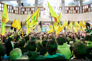 مراسم وداع و تشییع پیکر شهید مدافع حرم حمیدرضا ضیائی