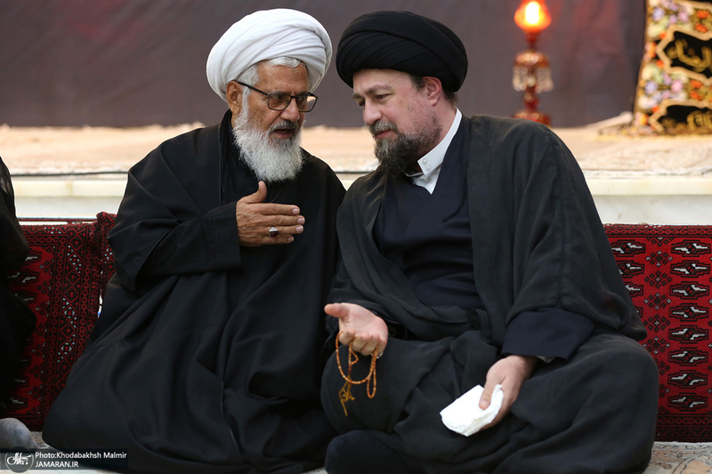 سومین شب عزاداری حضرت اباعبدالله الحسین (ع) در حرم امام خمینی