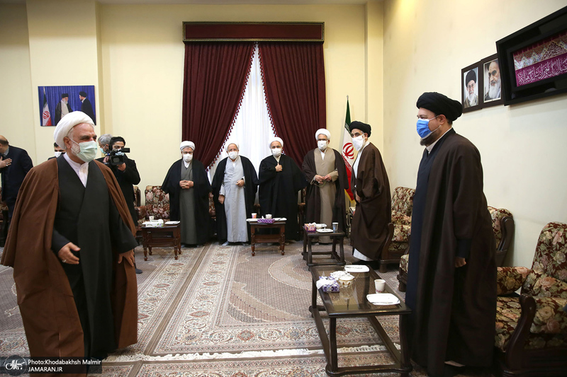 تجدید میثاق رئیس قوه قضاییه و مسئولان قضایی با آرمان‌های امام خمینی(س)