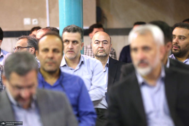 مراسم روز بزرگداشت معلم در حسینیه جماران