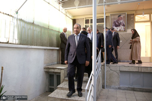 بازدید وزیر فرهنگ و گردشگری عراق از بیت امام خمینی در جماران‎‎