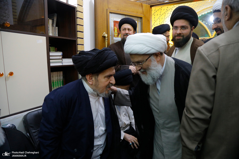 مراسم ختم همسر شهید آیت الله سید مصطفی خمینی (ره) -1