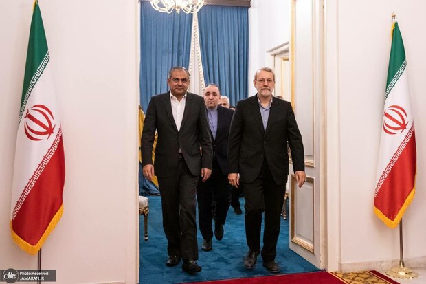 لاریجانی در دیدار وزیر کشور پاکستان: روابط ایران و پاکستان می‌تواند به سطح شراکت راهبردی ارتقا یابد