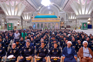 تجدید میثاق فرمانده و پرسنل نیروی دریایی ارتش جمهوری اسلامی ایران با آرمان‌های امام خمینی(س)