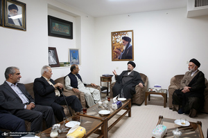 دیدار سفیر پاکستان با آیت الله سید حسن خمینی