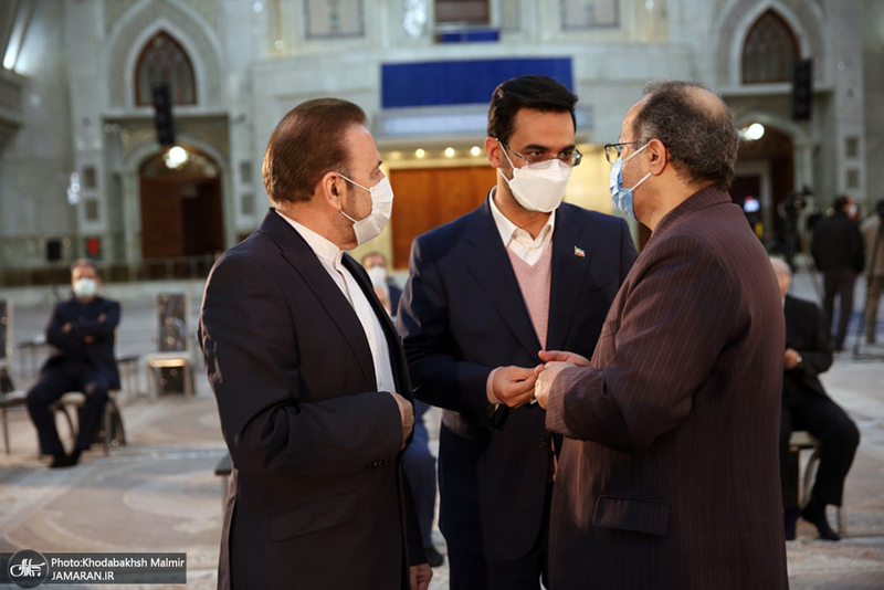 تجدید میثاق رئیس جمهور و اعضای هیأت دولت با آرمان‌های حضرت امام(س)