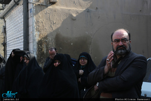 مراسم تشییع آیت الله نصرالله شاه آبادی(ره) در تهران