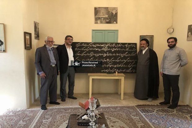 حضور سید محمود دعایی بر مزار دکتر مصدق + عکس‌ها