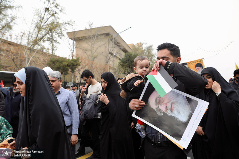 راهپمایی با شکوه روز قدس در تهران-۳