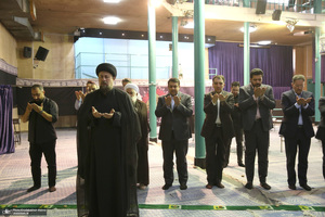 دیدار مدیرعامل بانک ملی ایران ابوالفضل نجارزاده و اعضای هیئت عامل با سید حسن خمینی