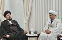 رئیس اتحادیه علمای جعفری ترکیه با آیت‌الله سید حسن خمینی دیدار کرد