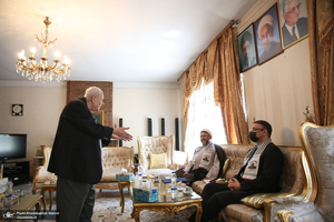 دیدار سرپرست موسسه تنظیم و نشر آثار امام خمینی(س) با سفیر فلسطین در تهران/ صلاح زواوی