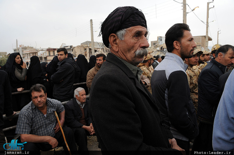 بازدید سرزده رهبر معظم انقلاب از مناطق زلزله‌زده استان کرمانشاه