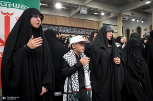 عزاداری هیئت‌های دانشجویی به مناسبت اربعین در حسینیه امام خمینی