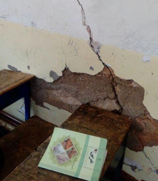 70 مدرسه شهرستان سروآباد در زلزله اخیر خسارت دید