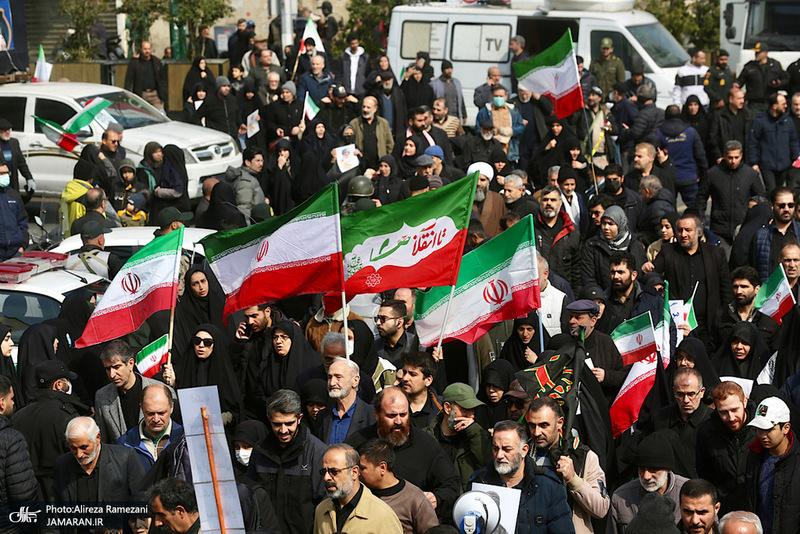 تشییع پیکرهای مطهر فرماندهان عالی‌رتبه نیروهای مسلح و جمعی از شهدای مردمی-1