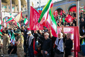 مراسم وداع با رهبر شهید انقلاب در مصلی تهران- 9