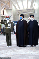 تجدید میثاق رئیس قوه قضاییه و مسئولان قضایی با آرمان‌های امام خمینی(س)