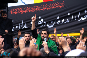 عزاداری آیت الله العظمی وحید خراسانی در سالروز شهادت حضرت فاطمه(س) 