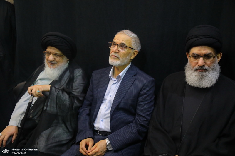مراسم چهلمین روز تدفین رهبر شهید در دفتر آیت الله العظمی سیستانی در قم
