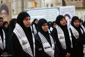 مراسم چهلم شهید سیدحسن نصرالله و سرلشکر نیلفروشان در حرم امام خمینی (س)