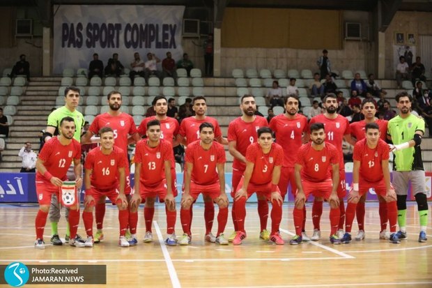 فوتسال ایران بر پله ششم دنیا