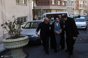 مراسم تشییع مادر شهیدان جواد سپهری