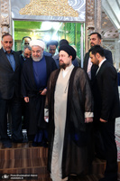 تجدید میثاق رییس جمهور و اعضای دولت با آرمان های امام خمینی(س)