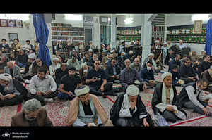 احیای شب بیست و یکم ماه مبارک رمضان در بیت آیت الله العظمی صانعی (ره)