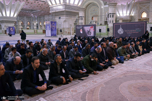 تجدید میثاق مدیران و کارکنان نهضت سواد آموزی با آرمان های حضرت امام(س)