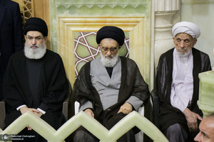مراسم چهلم تدفین رهبر شهید در حرم حضرت معصومه (س)