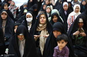 عزاداری شهادت حضرت امام جعفر صادق (ع) در حرم مطهر امام خمینی (س)