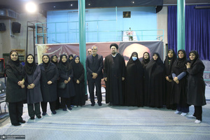 دیدار مدیر عامل ایرنا با جمعی از مدیران با سید حسن خمینی