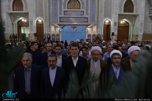 تجدید میثاق رئیس کل و کارکنان دادگستری استان تهران با آرمان های حضرت امام خمینی(س)