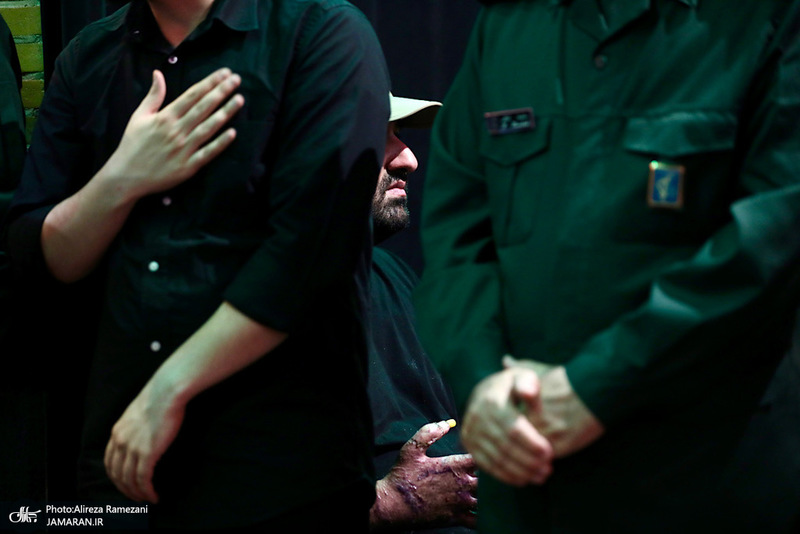 مراسم چهلمین روز شهادت سردار حاج حسن محقق