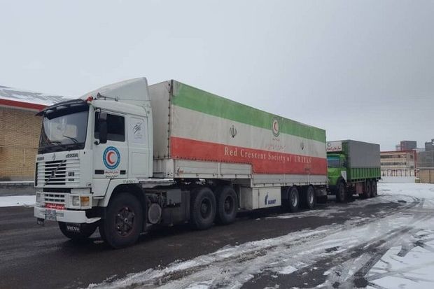 سومین کامیون حامل کمک اردبیلی‌ها راهی مناطق سیل‌زده شد