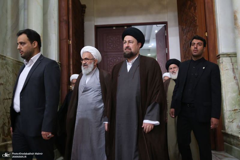 تجدید میثاق هیأت رئیسه و اعضای مجلس خبرگان رهبری با آرمان های امام خمینی (س)