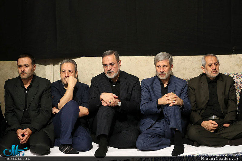 مراسم عزاداری شب تاسوعای حسینی با حضور رهبر معظم انقلاب اسلامی