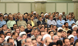 دیدار مسئولان نظام و سفرای کشورهای اسلامی با رهبر معظم انقلاب