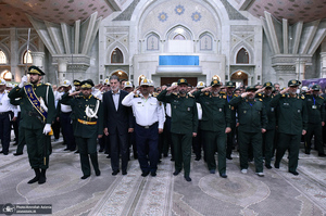 تجدید میثاق اعضای قرارگاه کشوری شهید فهمیده با آرمان های امام خمینی (س)