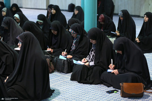 اردوی بانوان فعال فرهنگی استان زنجان (مکتب امام ) در حسینیه جماران