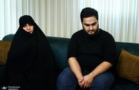 حضور قالیباف در منزل شهید حاجی زاده (5)