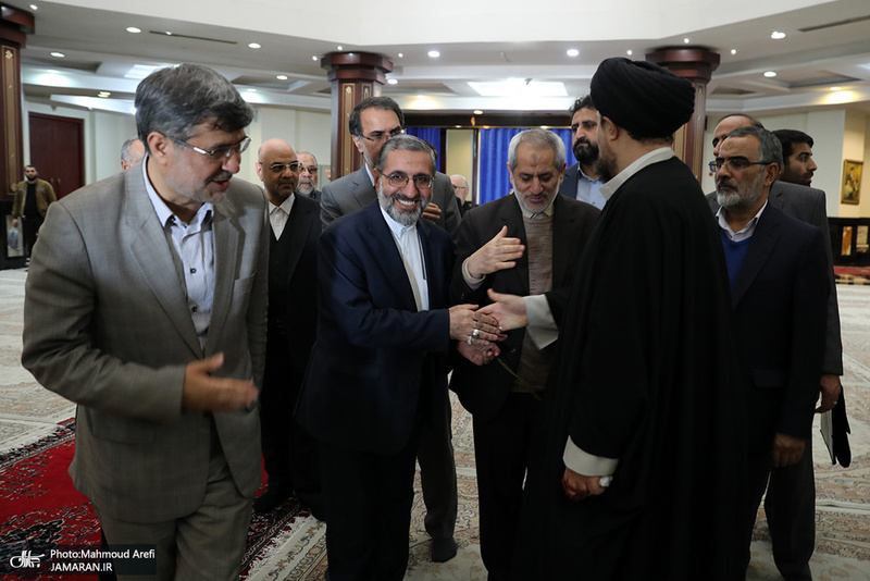 تجدید میثاق رئیس قوه قضائیه و مسئولان عالی قضایی با آرمان‌های امام خمینی(س)