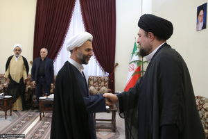 حاشیه مراسم تجدید میثاق رئیس و کارکنان قوه قضاییه با آرمان های امام؛